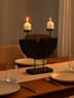 Lacuna Two Candle Holder