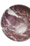 Marmore Red and White Marble Bowl
