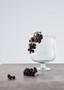 Ambra Clear Glass Cognac Vase.