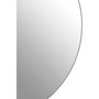 Athena Discus Large Black Wall Mirror