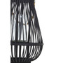 Lentigo Small Black Bamboo Lantern