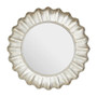 Champagne Finish Scallop Wall Mirror
