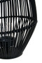Mataram Large Black Natural Rattan Lantern