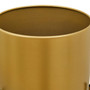 Avento Small Gold Finish Floor Planter