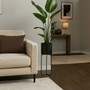 Avento Large Black Floor Planter