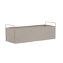 Asher Large Grey Wall Plant Box