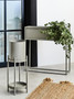Asher Two Tier Grey Plant Stand