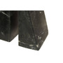 Black Marble Bookends