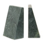 Green Marble Bookends