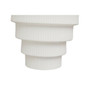 Fabia White Large Vase