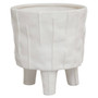 Fara White Large Planter