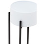 Trosa Small White And Black Floor Standing Planter