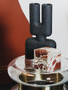 Broc Small Black Sculptured Vase