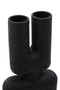 Broc Small Black Sculptured Vase