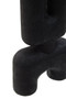 Broc Small Black Sculptured Vase