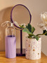 Purple Swivel Mirror