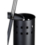 Matt Black Square Design Toilet Brush