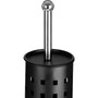 Matt Black Square Design Toilet Brush