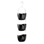 3 Tier Black Shower Caddy