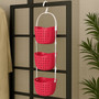 Dara 3 Tier Hot Pink Shower Caddy