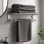 Dara Chrome Finish Wall Mountable Towel Shelf