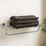 Dara Wall Mountable Chrome Towel Shelf