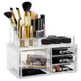8 Compartment PS Cosmetics Organiser with 4 Drawers