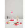 Acrylic Hearts Toilet Brush Holder