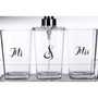 Mr & Mrs Bath Set - Set of 4