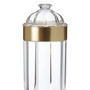 Large Light Gold Acrylic Canister