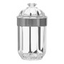Medium Silver Acrylic Canister