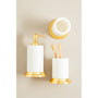 White Marble Toothbrush Holder