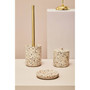 Gozo Concrete Terrazzo Cotton Jar