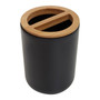 Canyon Black Toothbrush Holder