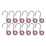 Hot Pink Resin Shower Curtain Hooks Hot Pink Resin Shower Curtain Hooks