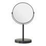 Grey Metal Small Swivel Table Mirror