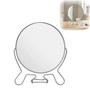 Mison Silver Effect 2 Sided Large Shaving Mirror