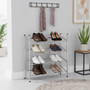 Tavia Extendable and Stackable 4 Tier Shoe Rack