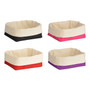 Hot Pink/Cream Small Bread Basket Hot Pink/Cream Small Bread Basket