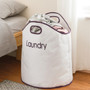 GreenLoop White and Purple Laundry Bag