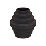Fabia Black Small Vase