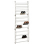 Over Door Cream 12 Tier Shoe Rack