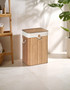 Kankyo Rectangular Natural Bamboo Laundry Hamper