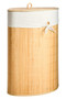 Kankyo Natural Bamboo Corner Laundry Hamper