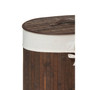 KankyoDark Brown Oval Laundry Hamper