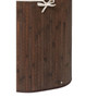 KankyoDark Brown Oval Laundry Hamper