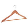 Cedar Wood Clothes Hanger with Notches