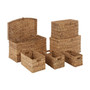 Water Hyacinth Storage Baskets – Set of 6