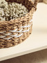 Lidi Set of Two Round Seagrass Baskets