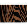 Zebra Print Doormat